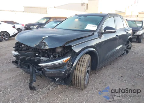 2025 Audi Q6 E-Tron Premium Plus Quattro z USA, uszkodzony, nr VIN WA124BGF7SA014391